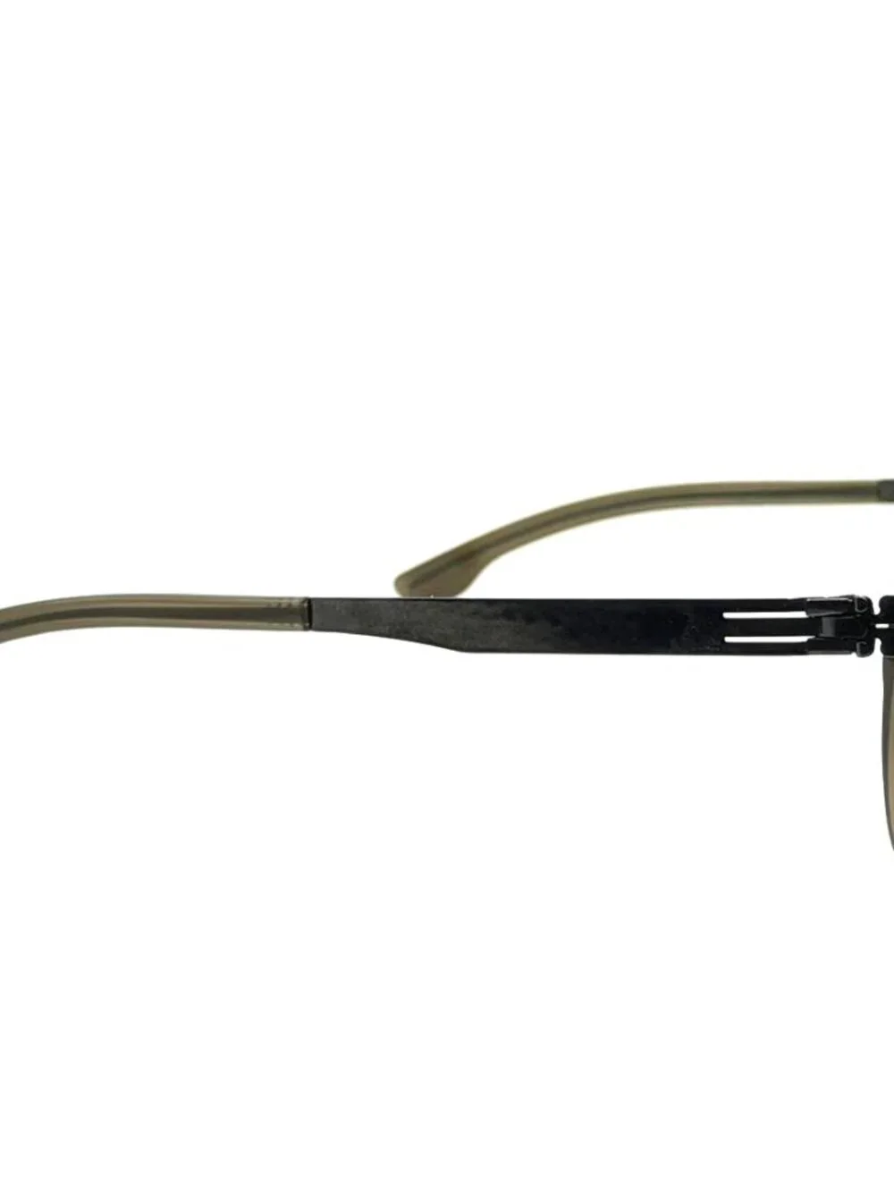 NEW IC! BERLIN DANIEL D GUNMETAL OLIVE/BLACK UNISEX SUNGLASSES 53MM 21 145